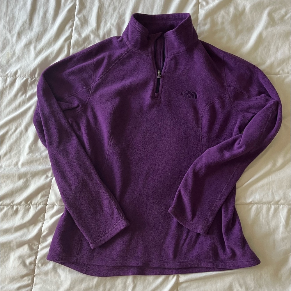 The North Face purple sweater